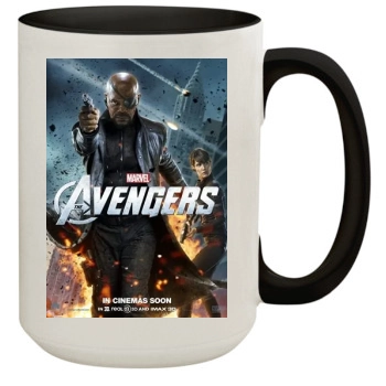 The Avengers (2012) 15oz Colored Inner & Handle Mug