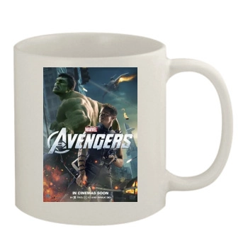 The Avengers (2012) 11oz White Mug