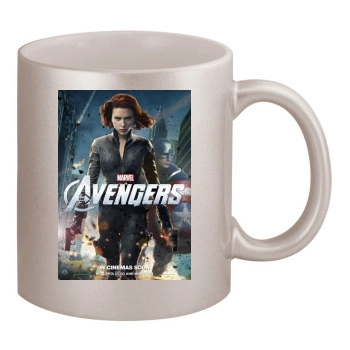 The Avengers (2012) 11oz Metallic Silver Mug