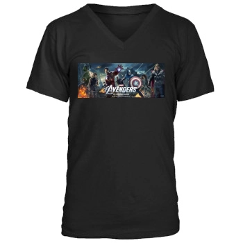 The Avengers (2012) Men's V-Neck T-Shirt