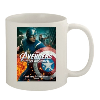 The Avengers (2012) 11oz White Mug