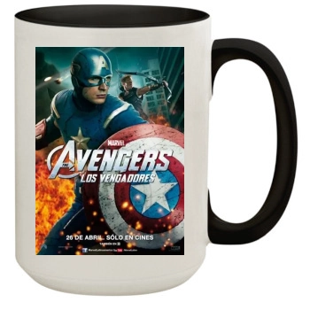 The Avengers (2012) 15oz Colored Inner & Handle Mug