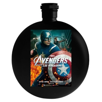 The Avengers (2012) Round Flask