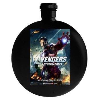 The Avengers (2012) Round Flask