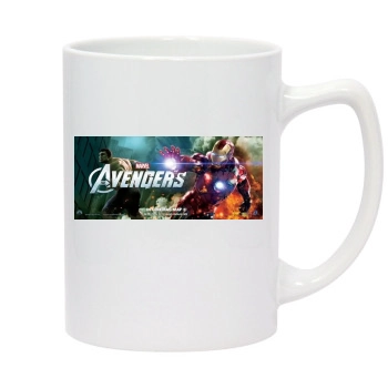 The Avengers (2012) 14oz White Statesman Mug