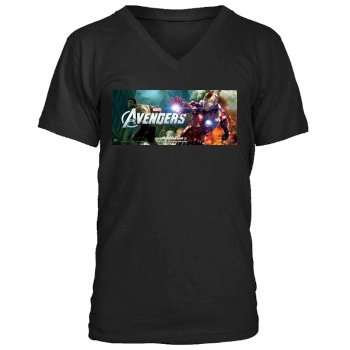 The Avengers (2012) Men's V-Neck T-Shirt