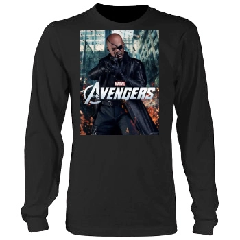 The Avengers (2012) Men's Heavy Long Sleeve TShirt