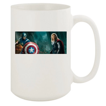 The Avengers (2012) 15oz White Mug