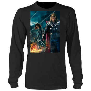 The Avengers (2012) Men's Heavy Long Sleeve TShirt