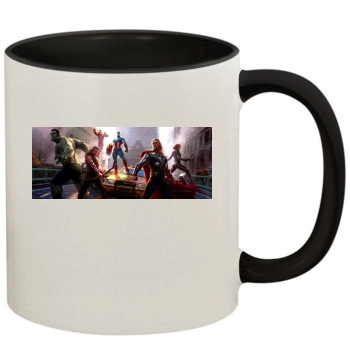 The Avengers (2012) 11oz Colored Inner & Handle Mug