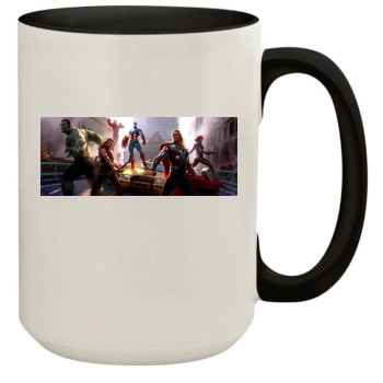 The Avengers (2012) 15oz Colored Inner & Handle Mug