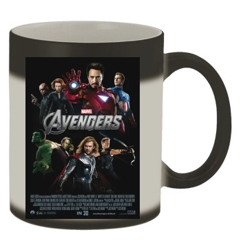 The Avengers (2012) Color Changing Mug