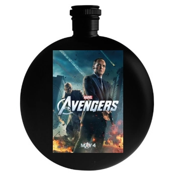 The Avengers (2012) Round Flask