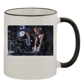 The Avengers (2012) 11oz Colored Rim & Handle Mug