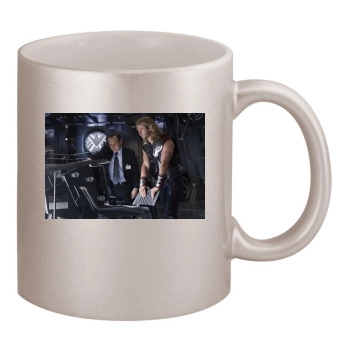 The Avengers (2012) 11oz Metallic Silver Mug