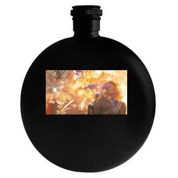 The Avengers (2012) Round Flask