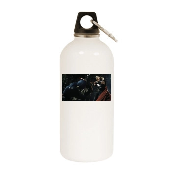 The Avengers (2012) White Water Bottle With Carabiner