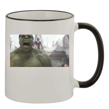 The Avengers (2012) 11oz Colored Rim & Handle Mug