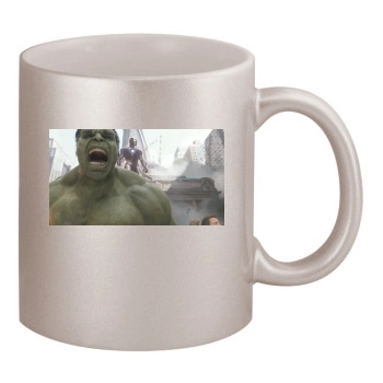 The Avengers (2012) 11oz Metallic Silver Mug