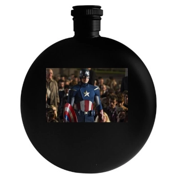 The Avengers (2012) Round Flask