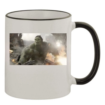 The Avengers (2012) 11oz Colored Rim & Handle Mug