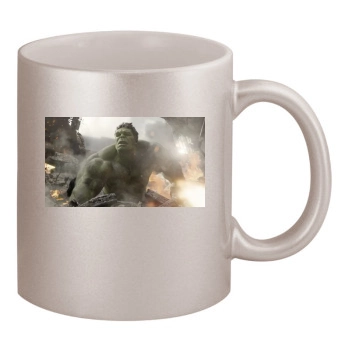 The Avengers (2012) 11oz Metallic Silver Mug