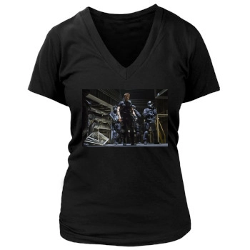 The Avengers (2012) Women's Deep V-Neck TShirt