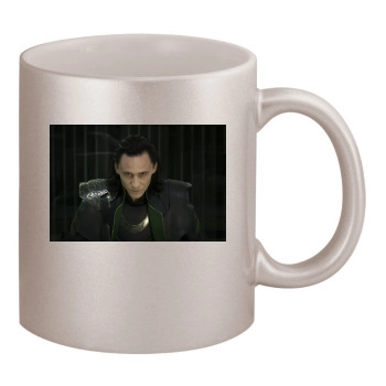 The Avengers (2012) 11oz Metallic Silver Mug