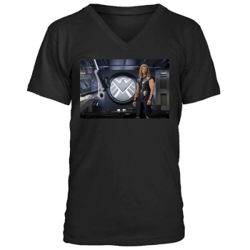 The Avengers (2012) Men's V-Neck T-Shirt