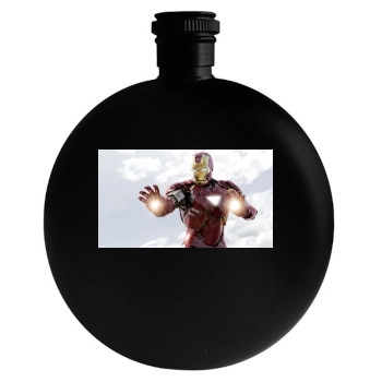 The Avengers (2012) Round Flask