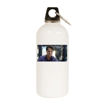 The Avengers (2012) White Water Bottle With Carabiner