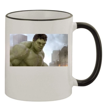 The Avengers (2012) 11oz Colored Rim & Handle Mug