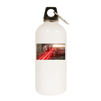 The Avengers (2012) White Water Bottle With Carabiner