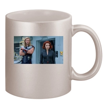 The Avengers (2012) 11oz Metallic Silver Mug