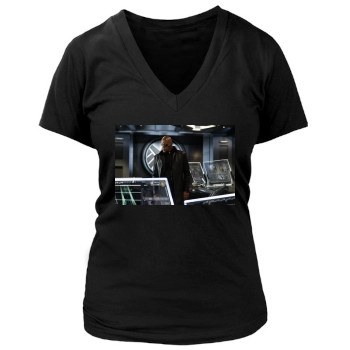 The Avengers (2012) Women's Deep V-Neck TShirt