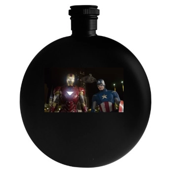 The Avengers (2012) Round Flask