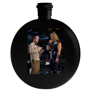 The Avengers (2012) Round Flask