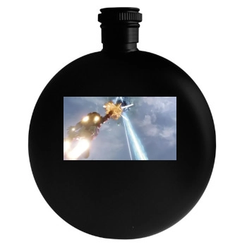 The Avengers (2012) Round Flask