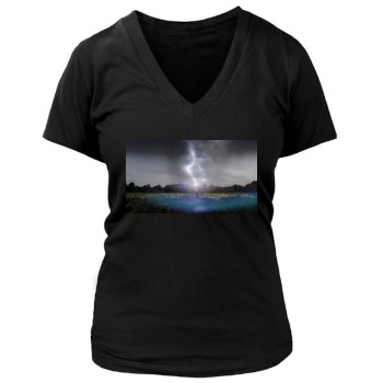 The Avengers (2012) Women's Deep V-Neck TShirt