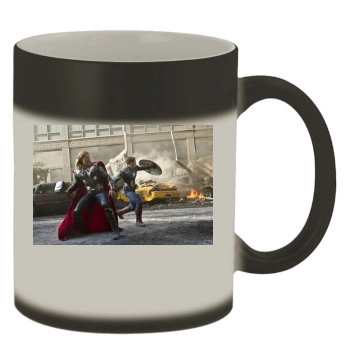 The Avengers (2012) Color Changing Mug