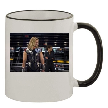 The Avengers (2012) 11oz Colored Rim & Handle Mug