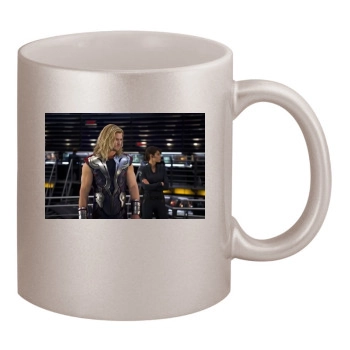 The Avengers (2012) 11oz Metallic Silver Mug