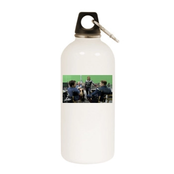 The Avengers (2012) White Water Bottle With Carabiner