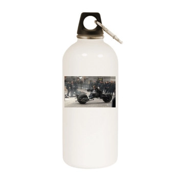 The Dark Knight Rises (2012) White Water Bottle With Carabiner