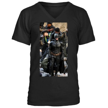 The Dark Knight Rises (2012) Men's V-Neck T-Shirt