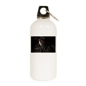 The Dark Knight Rises (2012) White Water Bottle With Carabiner