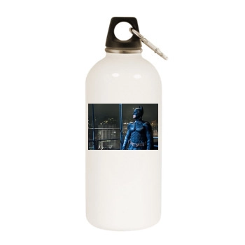 The Dark Knight Rises (2012) White Water Bottle With Carabiner