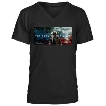 The Dark Knight Rises (2012) Men's V-Neck T-Shirt