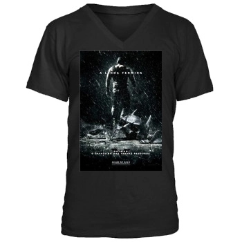 The Dark Knight Rises (2012) Men's V-Neck T-Shirt