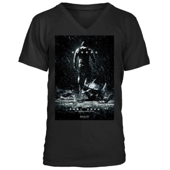 The Dark Knight Rises (2012) Men's V-Neck T-Shirt